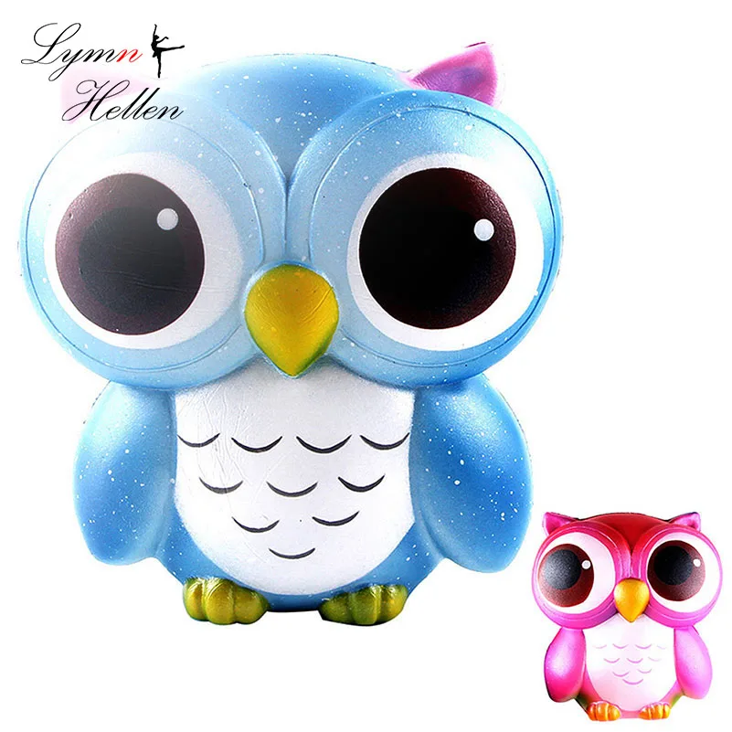 

Jumbo Squishies Antistress Soft Slow Rising Kawaii Cartoon Owl Squishy Squeeze Anti-stress Stress Relief Kids Decompression Toy