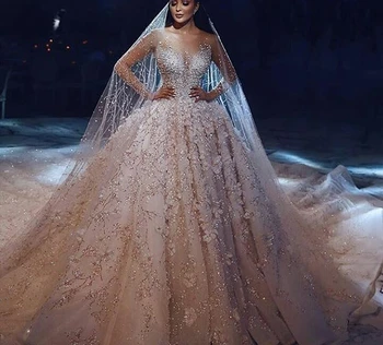 Fantastic New Long Wedding Dress 2018 gelinlik O-Neck Sleeveless Ball Gown Beading Tulle Bridal Gowns Chapel Train With Tulle
Fantastic New Long Wedding Dress 2018 gelinlik O-Neck Sleeveless Ball Gown Beading Tulle Bridal Gowns Chapel Train With Tulle