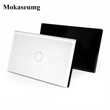 US Standard Remote Control Switch 1 Gang 1 Way RF433 Smart Wall Switch Wireless remote control touch light switch Y901
US Standard Remote Control Switch 1 Gang 1 Way RF433 Smart Wall Switch Wireless remote control touch light switch Y901