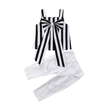 Emmababy Kids Baby Girl Striped Bow Outfit Shirt Tops+Long Pants Clothes 2PCS Size 3-7 T
Emmababy Kids Baby Girl Striped Bow Outfit Shirt Tops+Long Pants Clothes 2PCS Size 3-7 T