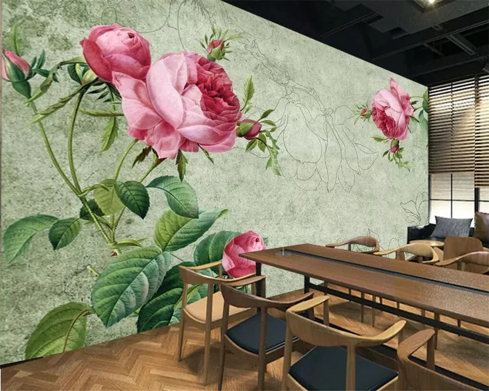 Beibehang 3d wallpaper European TV background rose living room bedroom mural home decoration restaurant wine bar mural wallpaper
Beibehang 3d wallpaper European TV background rose living room bedroom mural home decoration restaurant wine bar mural wallpaper