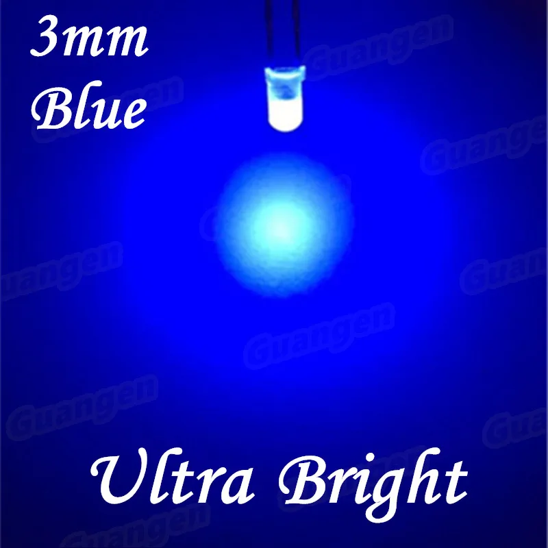 1000pcs LED Diode 3mm Blue Color Transparent Round DIP 3 mm Ultra Bright Light-Emitting Diode LED Lamp Light Plug-in DIY Kit
1000pcs LED Diode 3mm Blue Color Transparent Round DIP 3 mm Ultra Bright Light-Emitting Diode LED Lamp Light Plug-in DIY Kit