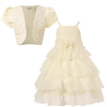 Clearance! Girls Party Dress with Bolero Kids Suspender Layered Tulle Cake Ball Gown Children Wedding Bridesmaid Formal Dresses
Clearance! Girls Party Dress with Bolero Kids Suspender Layered Tulle Cake Ball Gown Children Wedding Bridesmaid Formal Dresses