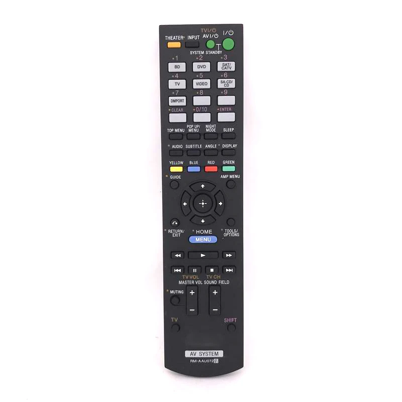 New Replacement RM-AAU072 Remote Control For Sony RMAAU072 Home Theater System Remote Control HTCT150 HTCT150HP
New Replacement RM-AAU072 Remote Control For Sony RMAAU072 Home Theater System Remote Control HTCT150 HTCT150HP