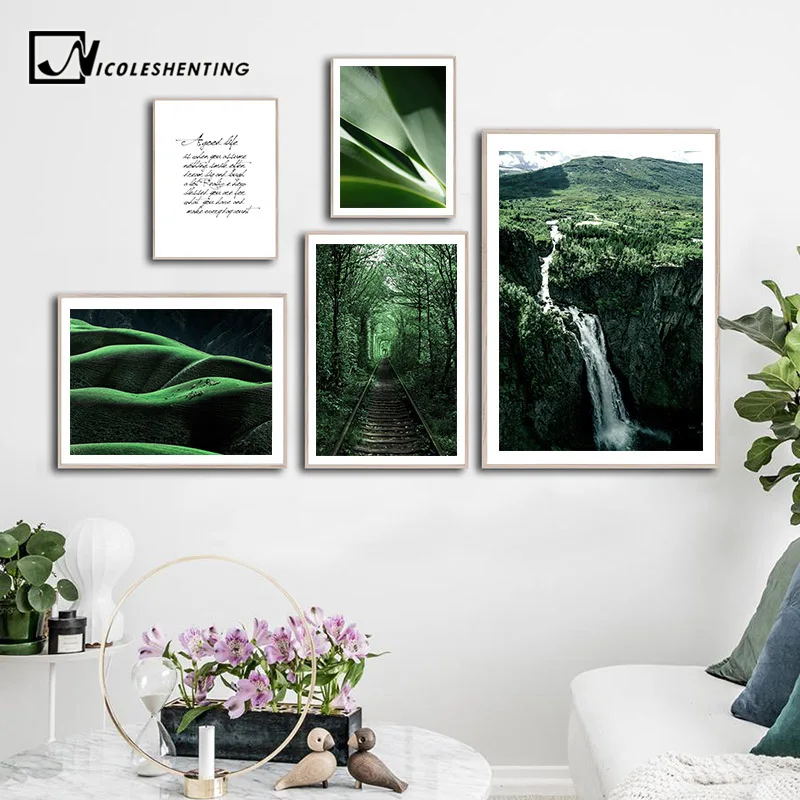 Scandinavian Natural Scenery Poster Nordic Print Forest Path Waterfall Landscape Wall Art Canvas Painting Picture Modern Decor
Scandinavian Natural Scenery Poster Nordic Print Forest Path Waterfall Landscape Wall Art Canvas Painting Picture Modern Decor