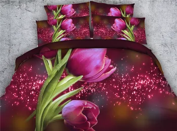 JF-275 Floral sheets 4pcs starlight and tulip print bedding sets HD Digital Print duvet covers
JF-275 Floral sheets 4pcs starlight and tulip print bedding sets HD Digital Print duvet covers