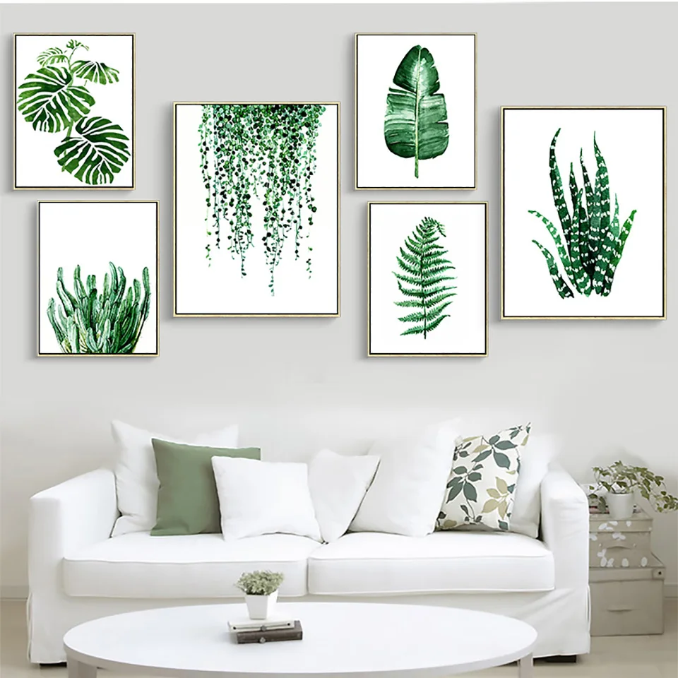 Canvas Printed Poster Home Decoration Nordic Style Modern Plant Leaf Green Painting Wall Artwork Pictures Living Room Modular
Canvas Printed Poster Home Decoration Nordic Style Modern Plant Leaf Green Painting Wall Artwork Pictures Living Room Modular