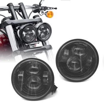 4.65" LED Motorcycle Projector Round Headlight Lights For Harley Fat Bob FXDF 2008-2016 2009 2010 2011 2012 2013 2014 2015
4.65" LED Motorcycle Projector Round Headlight Lights For Harley Fat Bob FXDF 2008-2016 2009 2010 2011 2012 2013 2014 2015