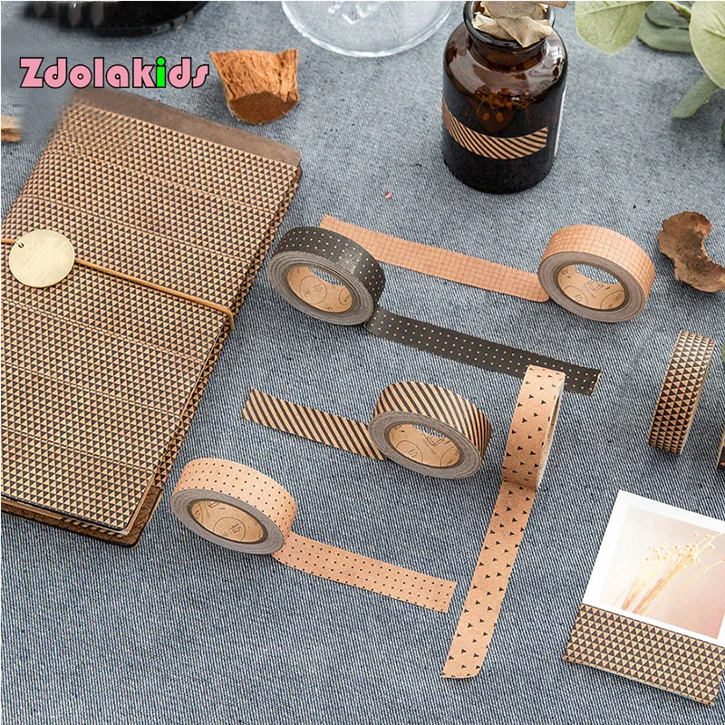 Retro Kraft Paper Dot Grid Washi Tape DIY Decorative Scrapbook Masking Tape Office Adhesive Tape Stationery School Supplies
Retro Kraft Paper Dot Grid Washi Tape DIY Decorative Scrapbook Masking Tape Office Adhesive Tape Stationery School Supplies