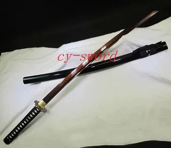 HANDFORGED FOLDED STEEL RED/BLACK COLOR BLADE JAPAN KATANA alloy TSUBA FULL TANG
HANDFORGED FOLDED STEEL RED/BLACK COLOR BLADE JAPAN KATANA alloy TSUBA FULL TANG