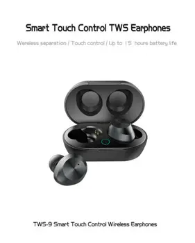 5.0 Wireless Mini Running TWS-9 Waterproof Twin-ear Bluetooth In-Ear Earphones Unisex Hot Earphone
5.0 Wireless Mini Running TWS-9 Waterproof Twin-ear Bluetooth In-Ear Earphones Unisex Hot Earphone