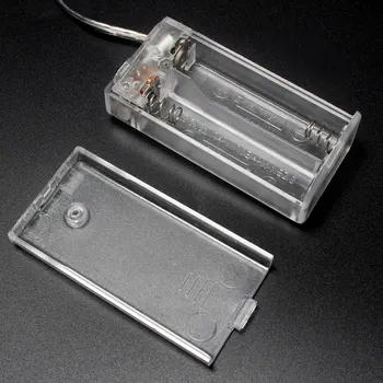 20PCS 3V Environmental ABS Material Transparent Battery Box 2xAA Battery Holder With NO/OFF Button Switch &Wire Lead
20PCS 3V Environmental ABS Material Transparent Battery Box 2xAA Battery Holder With NO/OFF Button Switch &Wire Lead