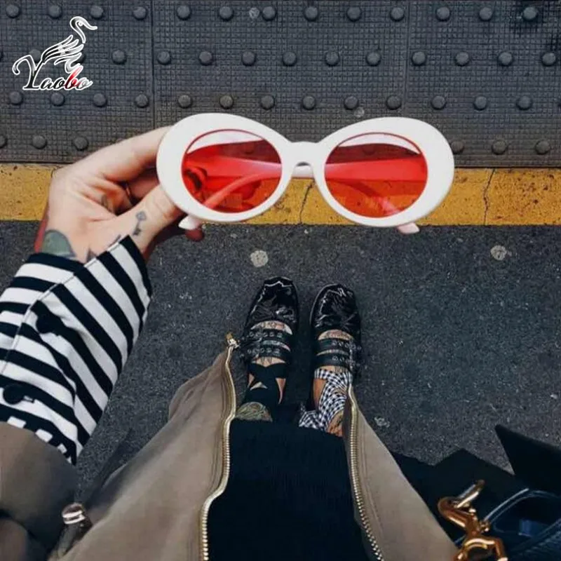 NIRVANA Goggle Sunglasses Women Brand Designer Oval SunGlasses Classic Harajuku Alien Men Vintage Retro Female Male Eyewear
NIRVANA Goggle Sunglasses Women Brand Designer Oval SunGlasses Classic Harajuku Alien Men Vintage Retro Female Male Eyewear