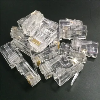 MOSUNX Futural Digital 10PCS Cat5 Cat5e Network Connector rj45 Metal Cable Modular Antioxidan Gold-plated Plug Terminals F35
MOSUNX Futural Digital 10PCS Cat5 Cat5e Network Connector rj45 Metal Cable Modular Antioxidan Gold-plated Plug Terminals F35