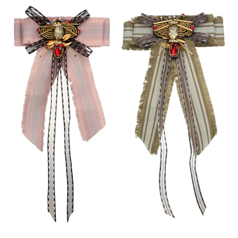 Women Fashion Handmade Satin Ribbon Bow Tie Necktie Bow-knot Shirt Tie Clips Brooch Pins Shirts Collar Dragonfly Jewelry DE15
Women Fashion Handmade Satin Ribbon Bow Tie Necktie Bow-knot Shirt Tie Clips Brooch Pins Shirts Collar Dragonfly Jewelry DE15