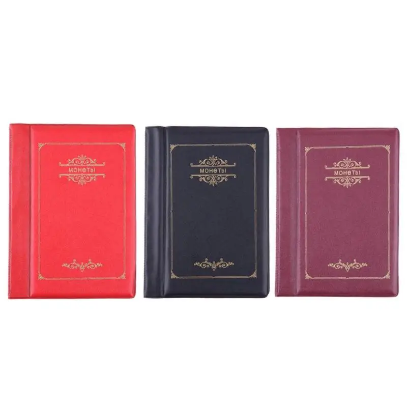 Russian Coin Album 10 Pages 120 Pockets Coin Collection Book Mini Penny Coin Storage Holder Collector Gifts Supplies Convenient
Russian Coin Album 10 Pages 120 Pockets Coin Collection Book Mini Penny Coin Storage Holder Collector Gifts Supplies Convenient