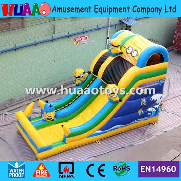 Commercial minions inflatable Slide with CE blower and PVC bag and repair kit
Commercial minions inflatable Slide with CE blower and PVC bag and repair kit