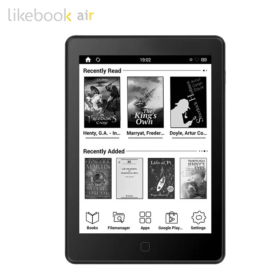 BOYUE Likebook air 6' ebook Reader touch screen e-reader 300ppi 1G/16GB 2000mAh Bluetooth wifi Backlight e-book ereader + case
BOYUE Likebook air 6' ebook Reader touch screen e-reader 300ppi 1G/16GB 2000mAh Bluetooth wifi Backlight e-book ereader + case