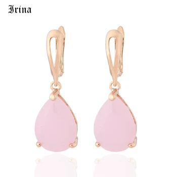 Irina Gold 585 Zircon Women Earrings with crystals Water Drop Rose Gold Earrings with Stones Womens Jewelry Earings
Irina Gold 585 Zircon Women Earrings with crystals Water Drop Rose Gold Earrings with Stones Womens Jewelry Earings