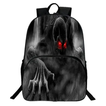 2017 New Style Oxford 16-inches Black Printing Cartoon Skull Children Backpack for Tennagers Boys School Bags for Kids Schoolbag
2017 New Style Oxford 16-inches Black Printing Cartoon Skull Children Backpack for Tennagers Boys School Bags for Kids Schoolbag