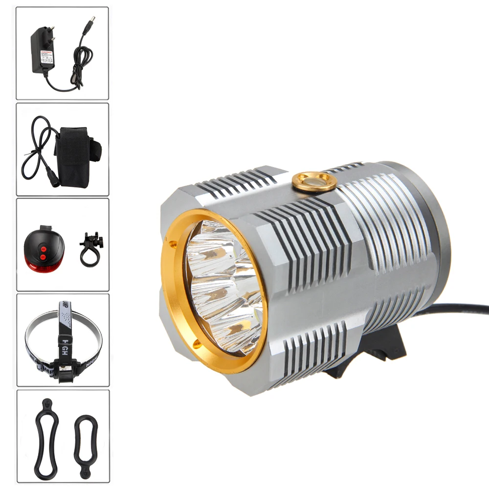 17000Lm 9R8 LED Bicycle Light Bike Lamp Headlamp+Laser Taillight Flashlight Torch Cycling
17000Lm 9R8 LED Bicycle Light Bike Lamp Headlamp+Laser Taillight Flashlight Torch Cycling