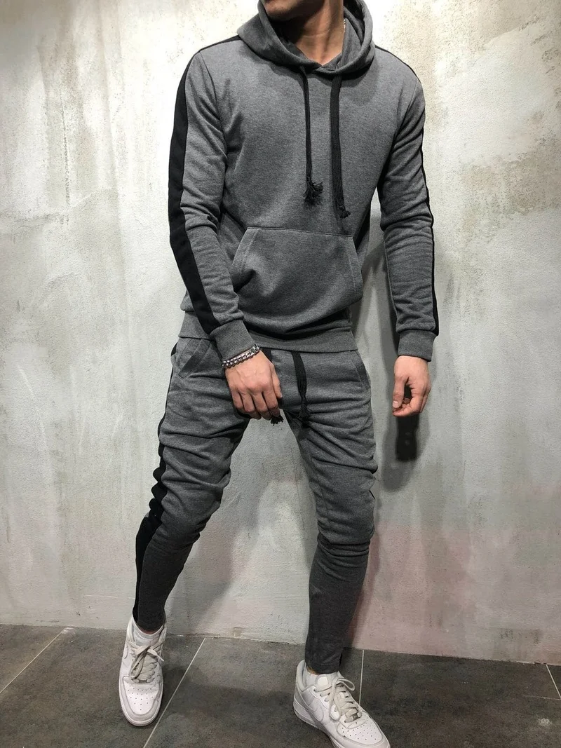 ZOGAA Men Tracksuit Casual 2 Pieces Set Sportswear Hoodies and Sweatpant Men Jogger Gym Clothes Two Pieces Men Sweat Suit
ZOGAA Men Tracksuit Casual 2 Pieces Set Sportswear Hoodies and Sweatpant Men Jogger Gym Clothes Two Pieces Men Sweat Suit