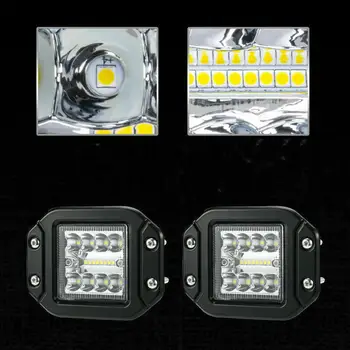 2PCS Car Work Light 160W 4 inch Waterproof IP68 Work Light LED Light Bars Spot Flood Beam 6500K Automobile Modification Light
2PCS Car Work Light 160W 4 inch Waterproof IP68 Work Light LED Light Bars Spot Flood Beam 6500K Automobile Modification Light