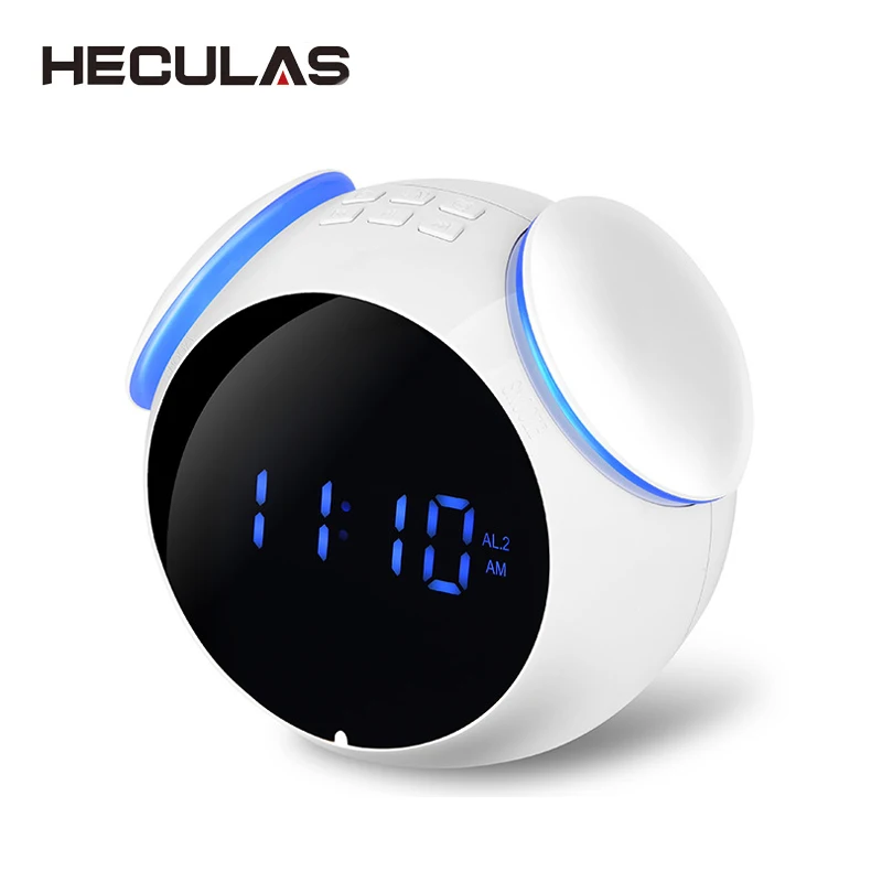 HECULAS Bluetooth 4.2 Radio Digital Alarm Clock Handfree Calls Speaker Support TF Card Play Aux Input
HECULAS Bluetooth 4.2 Radio Digital Alarm Clock Handfree Calls Speaker Support TF Card Play Aux Input