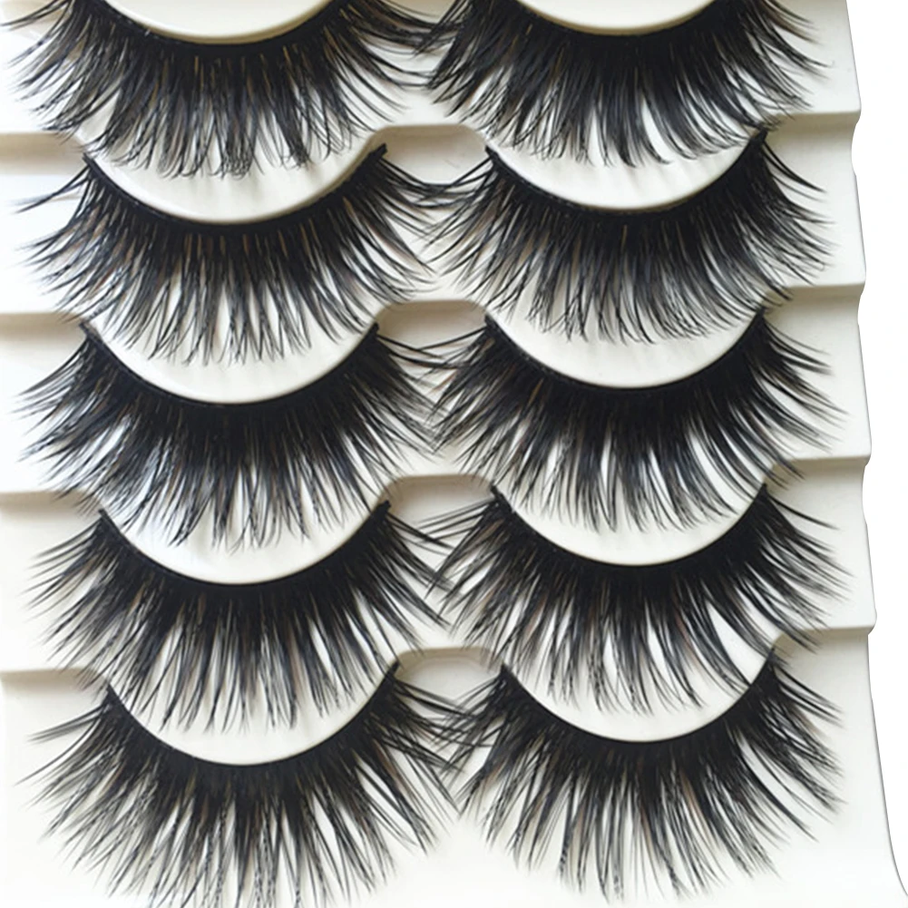 5 Pairs Fashion Long Thick Eye Lashes Fake Cross Eyelashes Beauty Makeup Tool11.11
5 Pairs Fashion Long Thick Eye Lashes Fake Cross Eyelashes Beauty Makeup Tool11.11