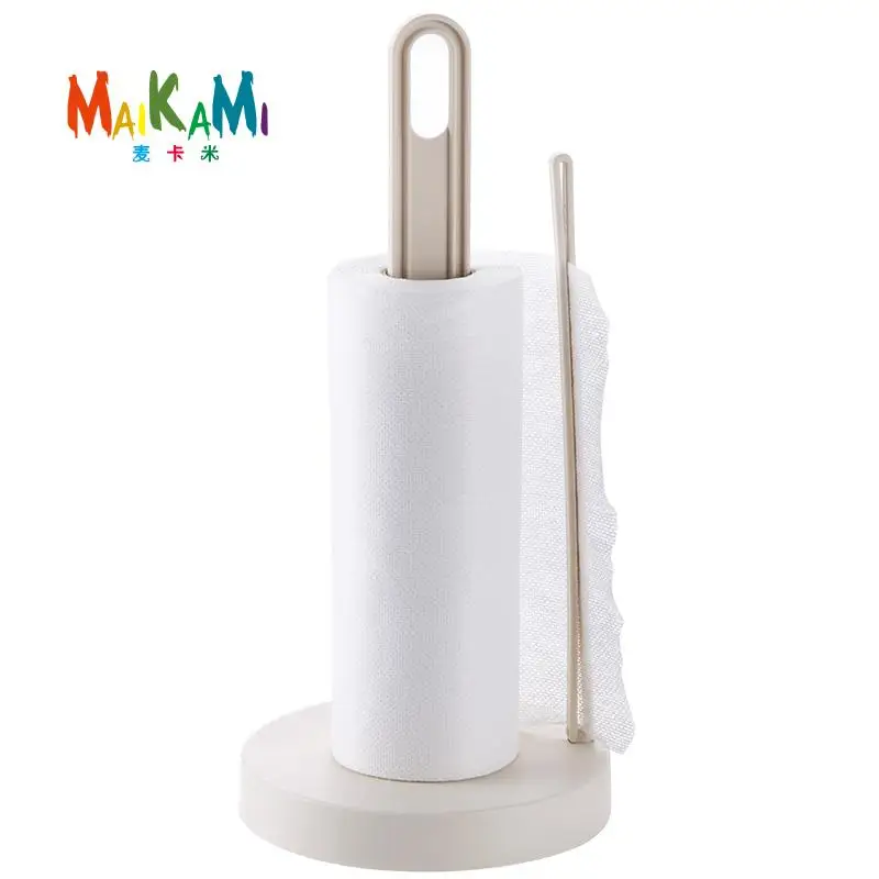 MAIKAMI Vertical Roll Holder Kitchen Paper Napkin Shelf Creative Desktop Punch - Free Tissue Storage Rack
MAIKAMI Vertical Roll Holder Kitchen Paper Napkin Shelf Creative Desktop Punch - Free Tissue Storage Rack