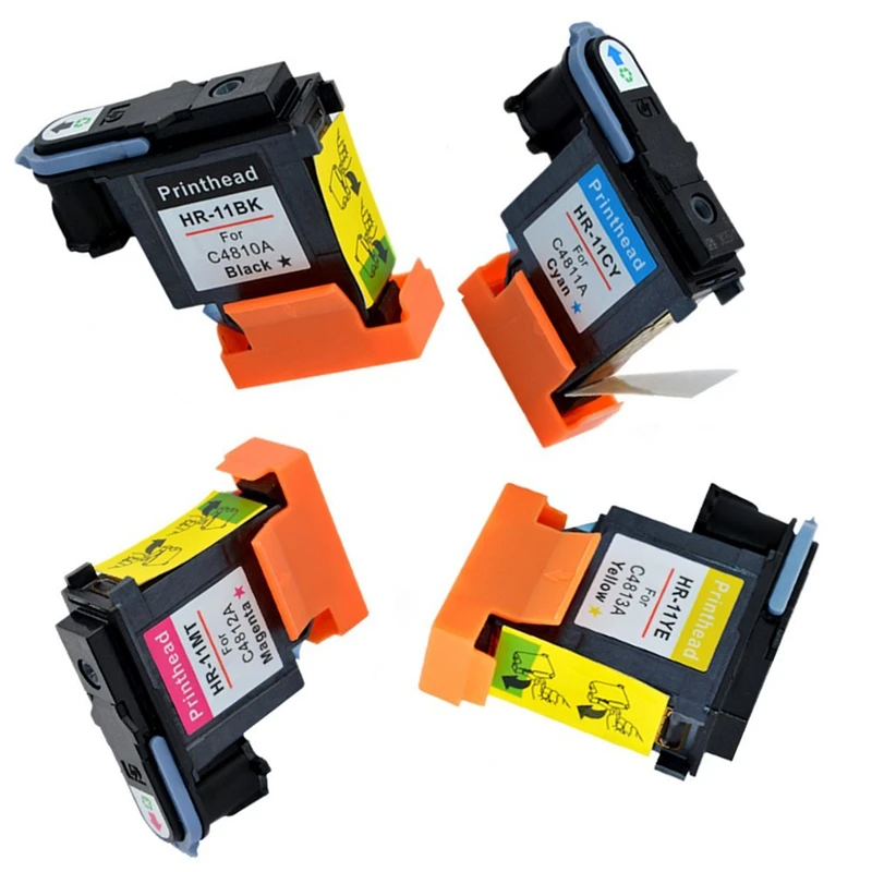 4pcs/set Print head for HP11 c4810 c4811 c4812 c4813 printhead for Designjet 70 100 110 500 HP510 500PS printer 4pcs/set Print head for HP11 c4810 c4811 c4812 c4813 printhead for Designjet 70 100 110 500 HP510 500PS printer<br><br>Aliexpress