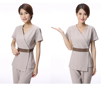 nurse uniform medical uniforms women clothing outfit pharmacy hospital spa clothes beautician Short sleeve suit pants and top
nurse uniform medical uniforms women clothing outfit pharmacy hospital spa clothes beautician Short sleeve suit pants and top