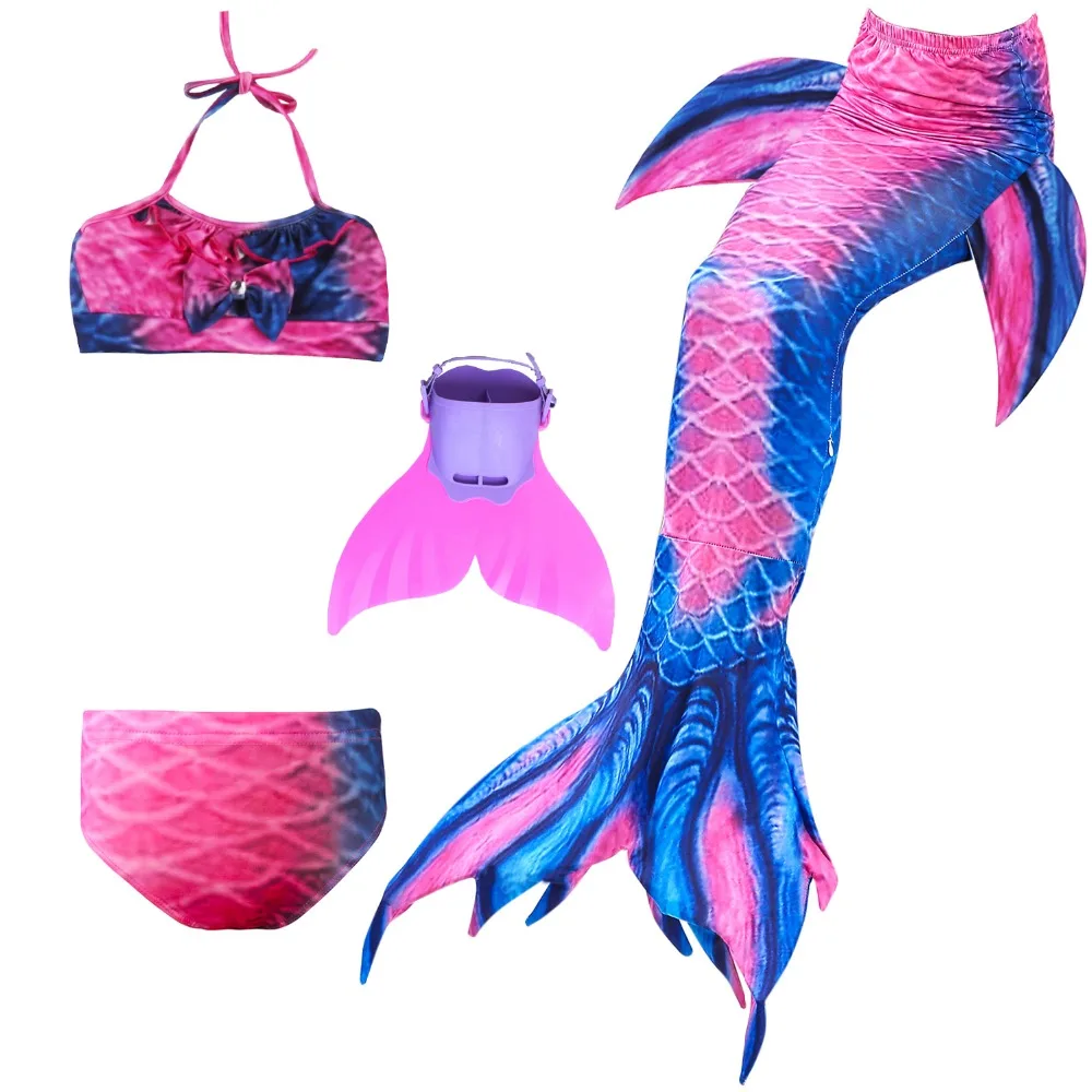 Girls Swimming Mermaid Tails Swimsuit Costume Cosplay Kid Children Easy Wear Flipper Mermaid Tail with Monofin Bra Shorts Dress
Girls Swimming Mermaid Tails Swimsuit Costume Cosplay Kid Children Easy Wear Flipper Mermaid Tail with Monofin Bra Shorts Dress