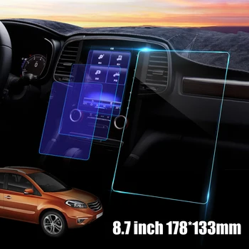 8.7" Car GPS Navigation Screen Sticker Tempered Glass Protective Film LCD Screen Cover for Renault Koleos 2017 Car Styling
8.7" Car GPS Navigation Screen Sticker Tempered Glass Protective Film LCD Screen Cover for Renault Koleos 2017 Car Styling