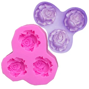 M0405 Roses flower chocolate wedding cake decorating tools DIY fondant silicone mold
M0405 Roses flower chocolate wedding cake decorating tools DIY fondant silicone mold