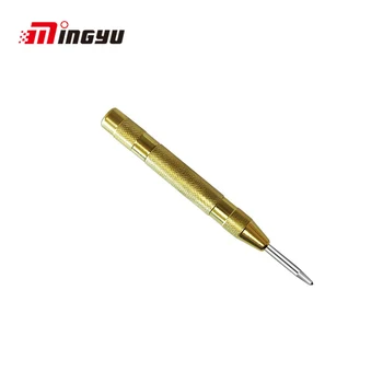 Automatic Center Punch Chrome Vanadium Steel Bit Copper Shell Positioner Holes Opener Spring Loaded Marking Starting Holes Tool
Automatic Center Punch Chrome Vanadium Steel Bit Copper Shell Positioner Holes Opener Spring Loaded Marking Starting Holes Tool