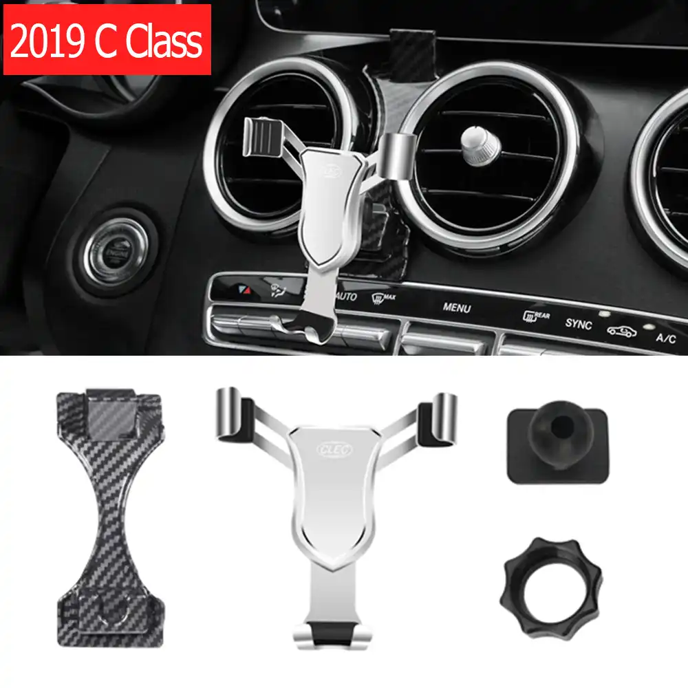 Car Mobile Phone Holder For Mercedes Benz C GLC CLA GLA Class W205 Air