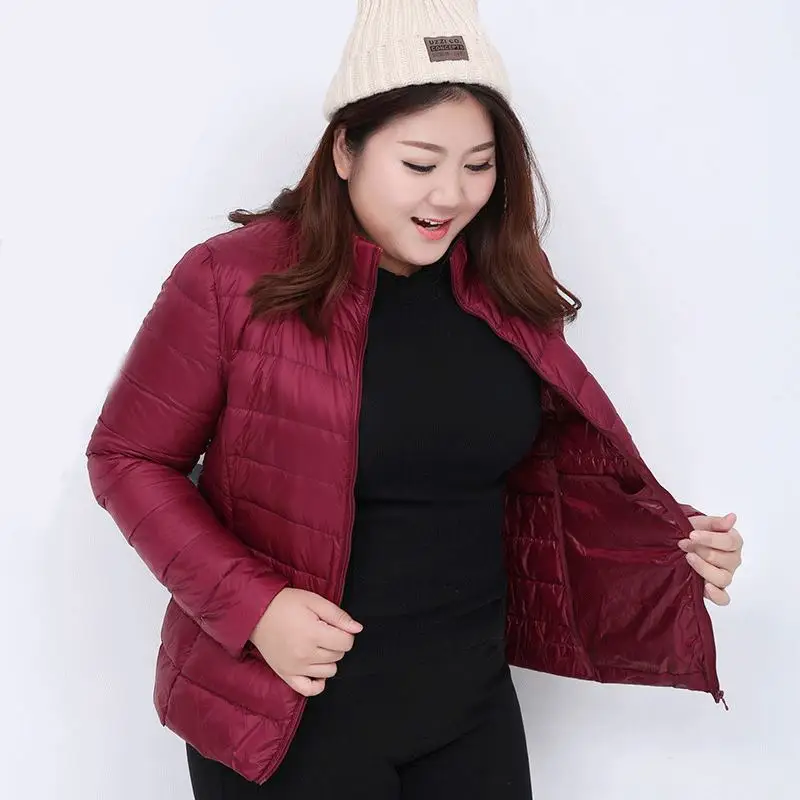 2019 new lady winter jacket fashion 90% white duck feather jacket ultra-light portable Slim down jacket female large size jacket
2019 new lady winter jacket fashion 90% white duck feather jacket ultra-light portable Slim down jacket female large size jacket
