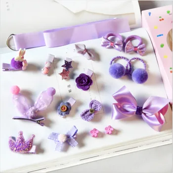 18PCS Baby Infant Kids Cute Headwear Sets Grosgrain Hair Clips Hair Rope Accessories Set 5 Style Hair Accessories Hair Ornaments
18PCS Baby Infant Kids Cute Headwear Sets Grosgrain Hair Clips Hair Rope Accessories Set 5 Style Hair Accessories Hair Ornaments