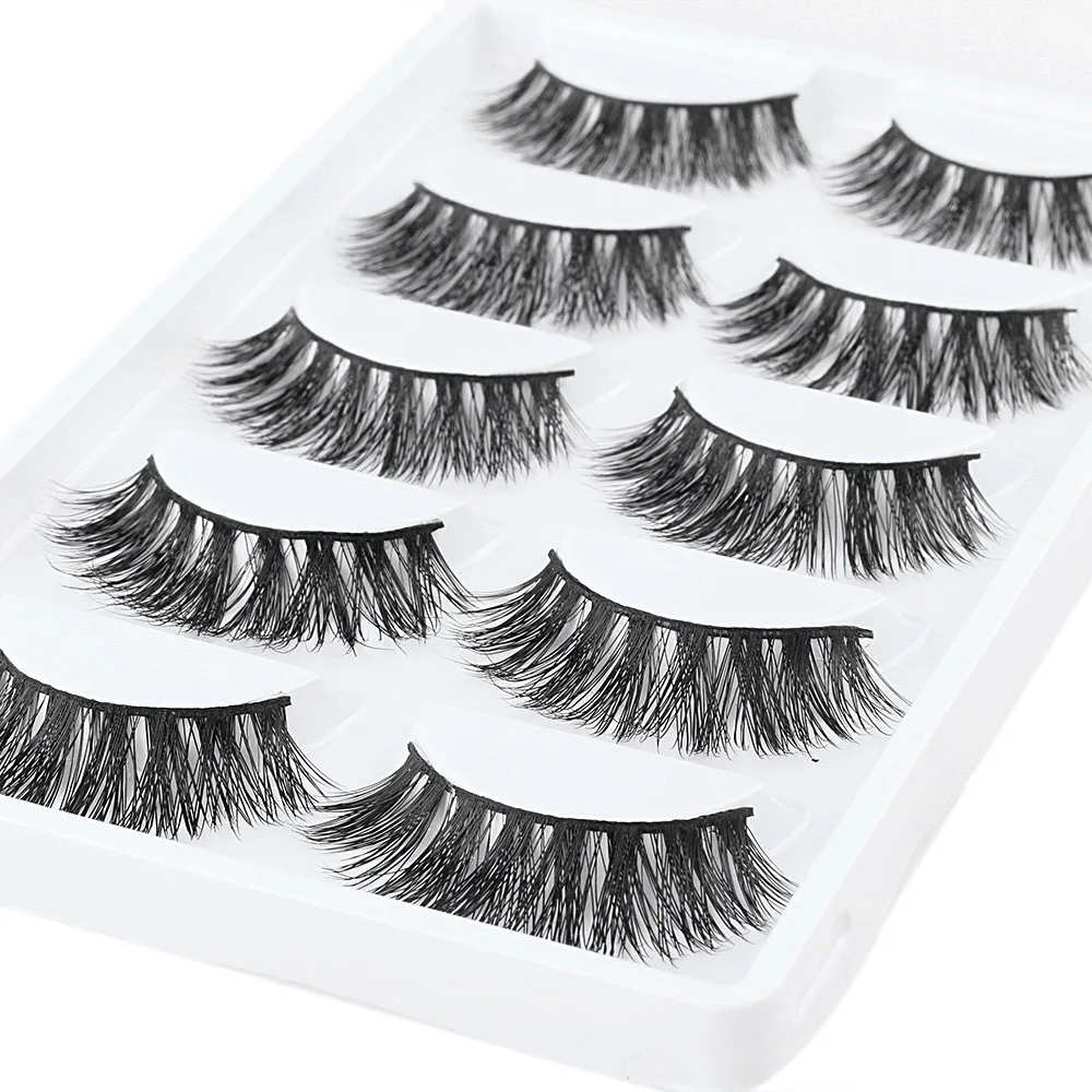 5 Pair Eyelashes Lashes Natural Long Mink Eyelashes Makeup Mink 3D False Eyelashes K01
5 Pair Eyelashes Lashes Natural Long Mink Eyelashes Makeup Mink 3D False Eyelashes K01