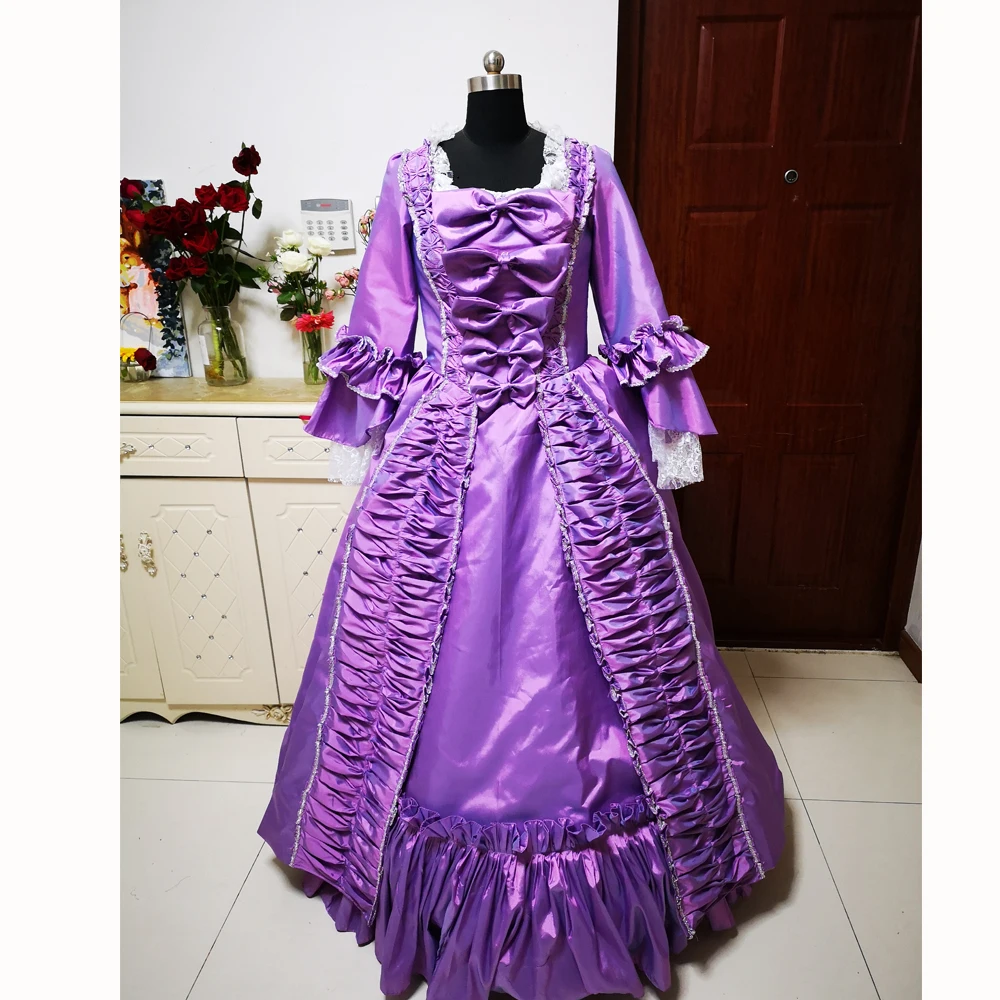 New purple Civil War Victorian Styled Gown Vintage Costumes Victorian Dress D-325
New purple Civil War Victorian Styled Gown Vintage Costumes Victorian Dress D-325