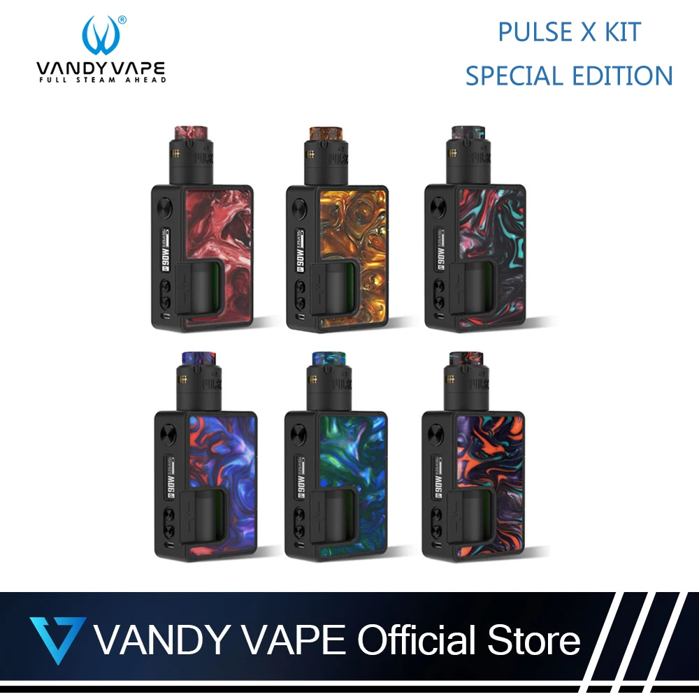 Оригинальный Vandy vape 90 Вт Pulse X BF набор специальное издание с пульсом V2 RDA бак VS Vaper