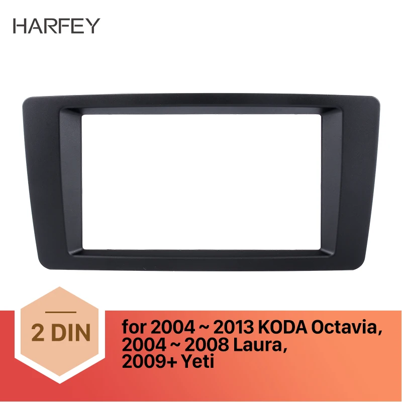 Harfey Black 2Din Car Radio Fascia Frame 173*98mm Dashboard Trim Mount Kit For Skoda Octavia Laura Yeti 2007 Installation kit
Harfey Black 2Din Car Radio Fascia Frame 173*98mm Dashboard Trim Mount Kit For Skoda Octavia Laura Yeti 2007 Installation kit