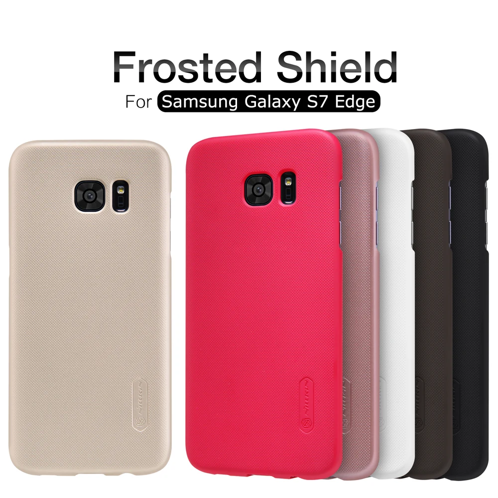 Original NILLKIN Frosted Shield Shell Case for Samsung Galaxy S7 Edge G935F 5.5'' Protective Hard Matte S7Edge Funda Cover Case
Original NILLKIN Frosted Shield Shell Case for Samsung Galaxy S7 Edge G935F 5.5'' Protective Hard Matte S7Edge Funda Cover Case