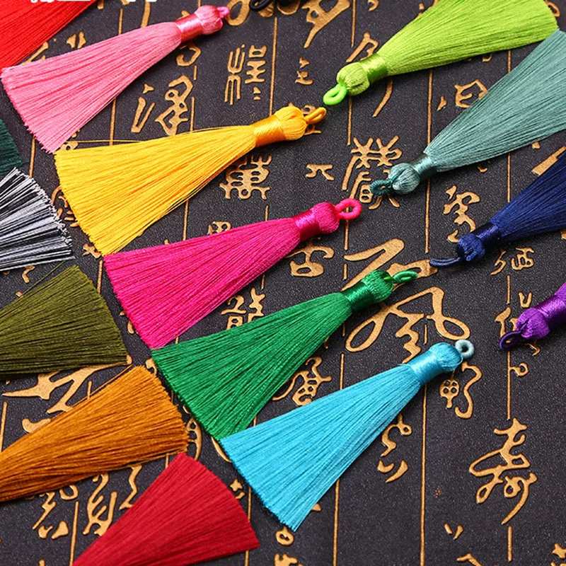 2pcs/lot 8cm Long Multicolor Cotton Silk Tassel Brush for Earring Charm Pendant Satin Tassels Diy Jewelry Making Findings
2pcs/lot 8cm Long Multicolor Cotton Silk Tassel Brush for Earring Charm Pendant Satin Tassels Diy Jewelry Making Findings