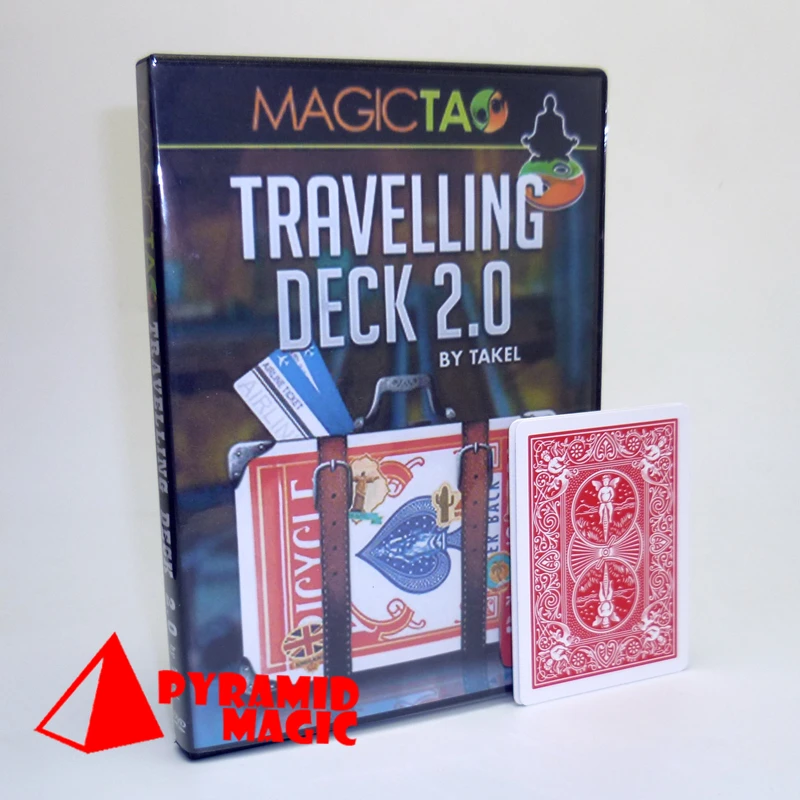 Travelling Deck 2.0 with gimmick card by Takel and magic tao close-up street stage card magic tricks products toys
Travelling Deck 2.0 with gimmick card by Takel and magic tao close-up street stage card magic tricks products toys