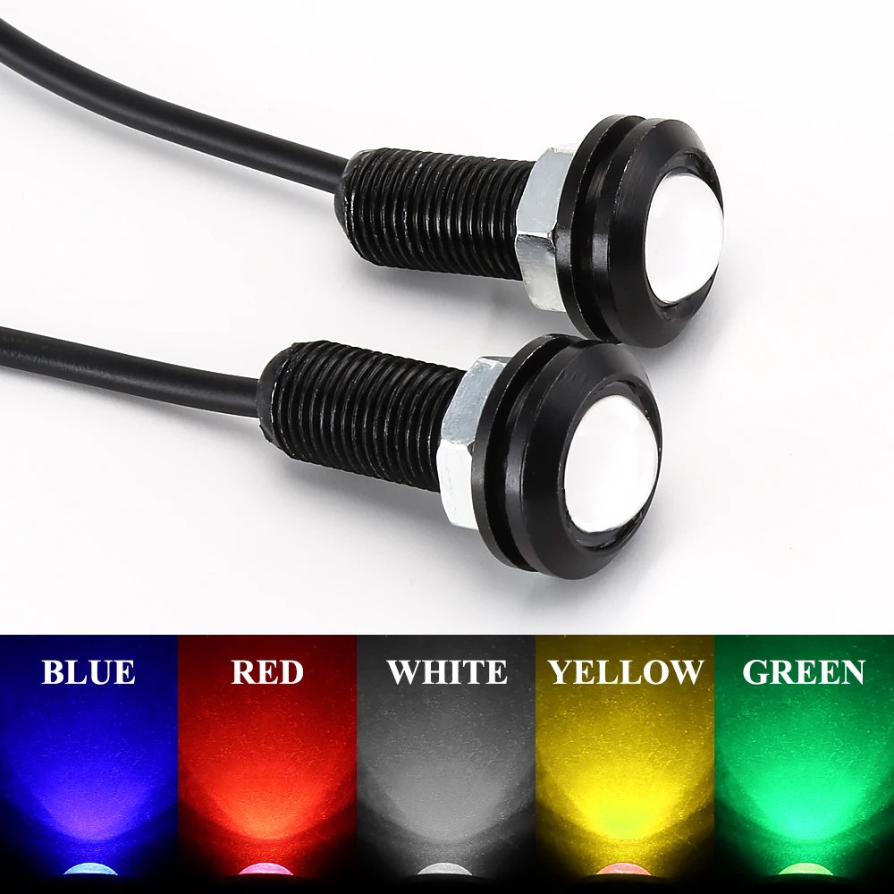2Pcs 18MM Car Led Eagle Eye DRL Daytime Running Lights LED 12V Backup Reversing Parking Signal Automobiles Lamps DRL
2Pcs 18MM Car Led Eagle Eye DRL Daytime Running Lights LED 12V Backup Reversing Parking Signal Automobiles Lamps DRL