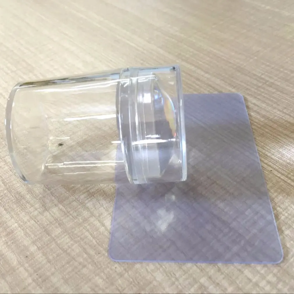 Clear Jelly Nail Art Transparent Soft Stamper DIY Polish Print Template Manicure Nail Art Print Accessories
Clear Jelly Nail Art Transparent Soft Stamper DIY Polish Print Template Manicure Nail Art Print Accessories