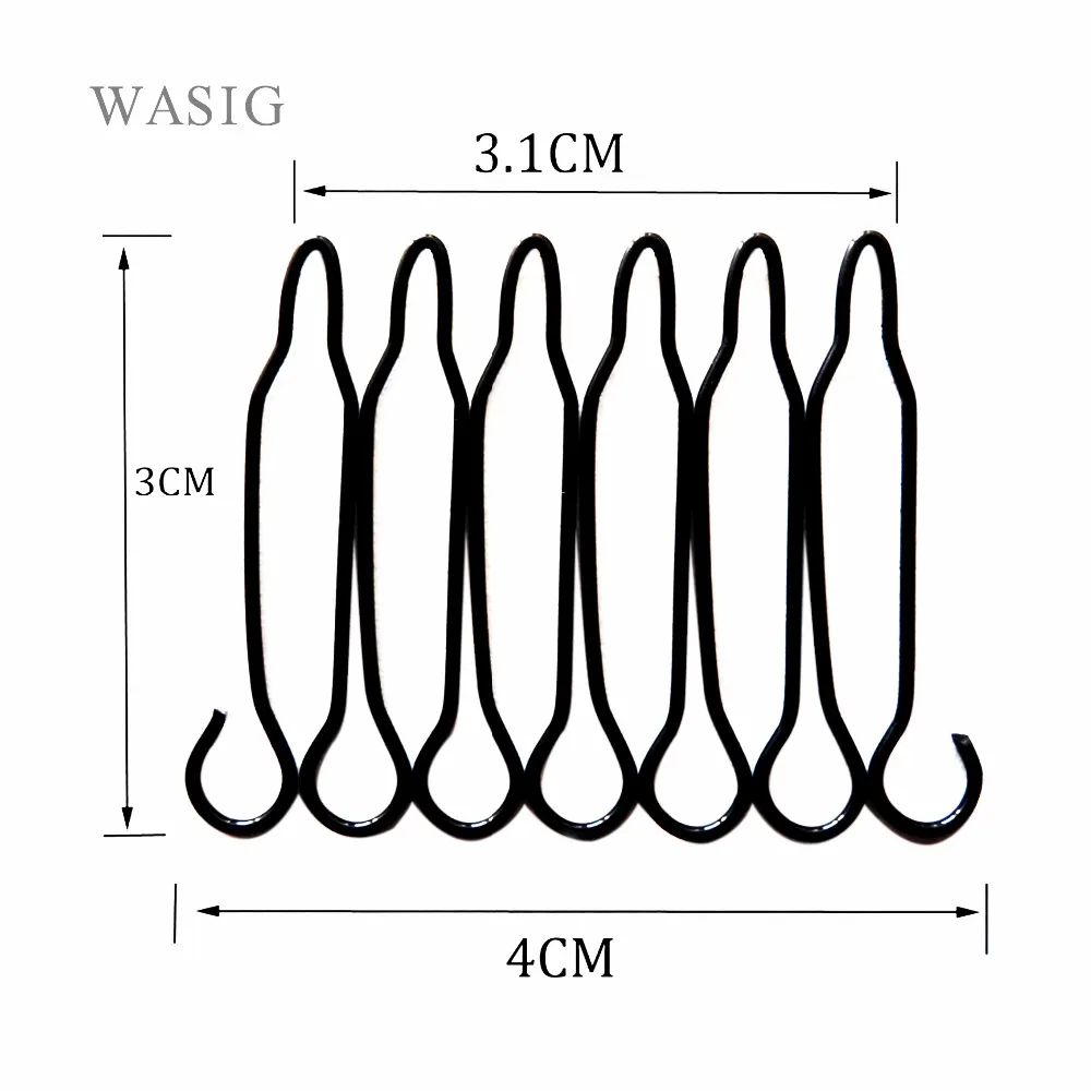 Free shipping 25 Pieces Steel Wig Comb for Wig Cap Black Color Wig Clips+1 Pack Free Wig Cap Top Quality Guarantee
Free shipping 25 Pieces Steel Wig Comb for Wig Cap Black Color Wig Clips+1 Pack Free Wig Cap Top Quality Guarantee