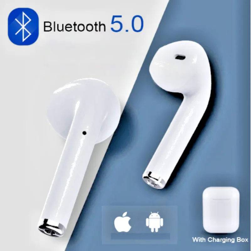 i7s TWS Mini Wireless Bluetooth Earphone headphone Stereo Earbud Headset For Iphone X 8 Smart Phone Headphones With Charging box
i7s TWS Mini Wireless Bluetooth Earphone headphone Stereo Earbud Headset For Iphone X 8 Smart Phone Headphones With Charging box